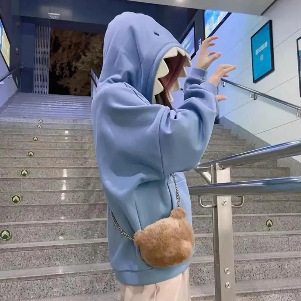 Oversized Kawaii Pullover Hoodie