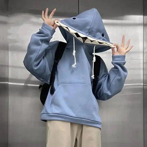 Oversized Kawaii Pullover Hoodie - Stellar Style