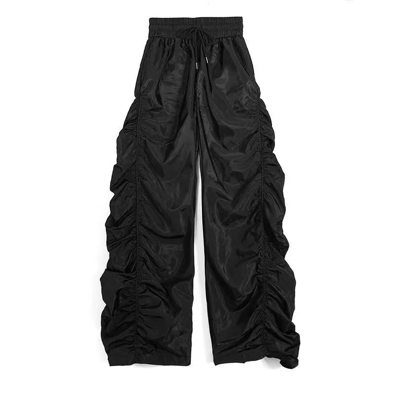 High-Waist Lantern Trousers | Avant-Garde Wide Leg Fit
