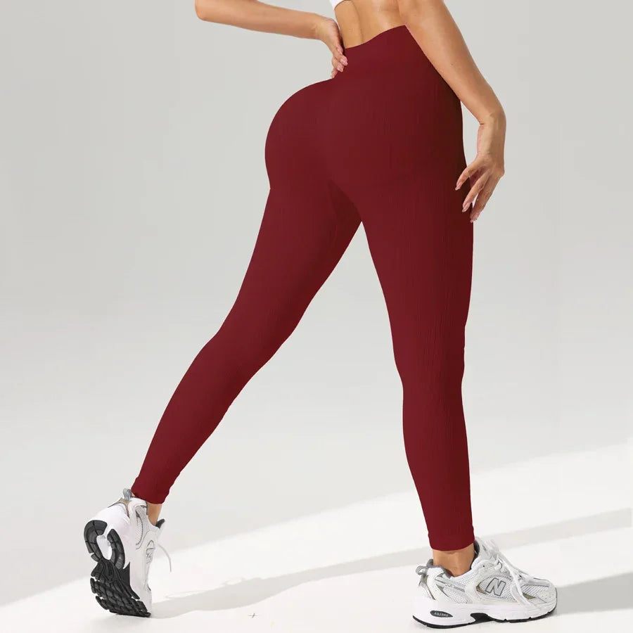 Women's Seamless High-Waist Yoga Pants